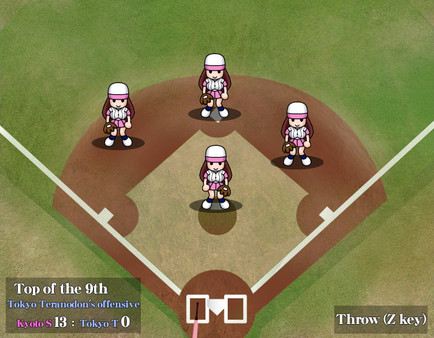 скриншот Violation baseball - Tokyo Teranodon vs Kyoto Scartina Girls 5