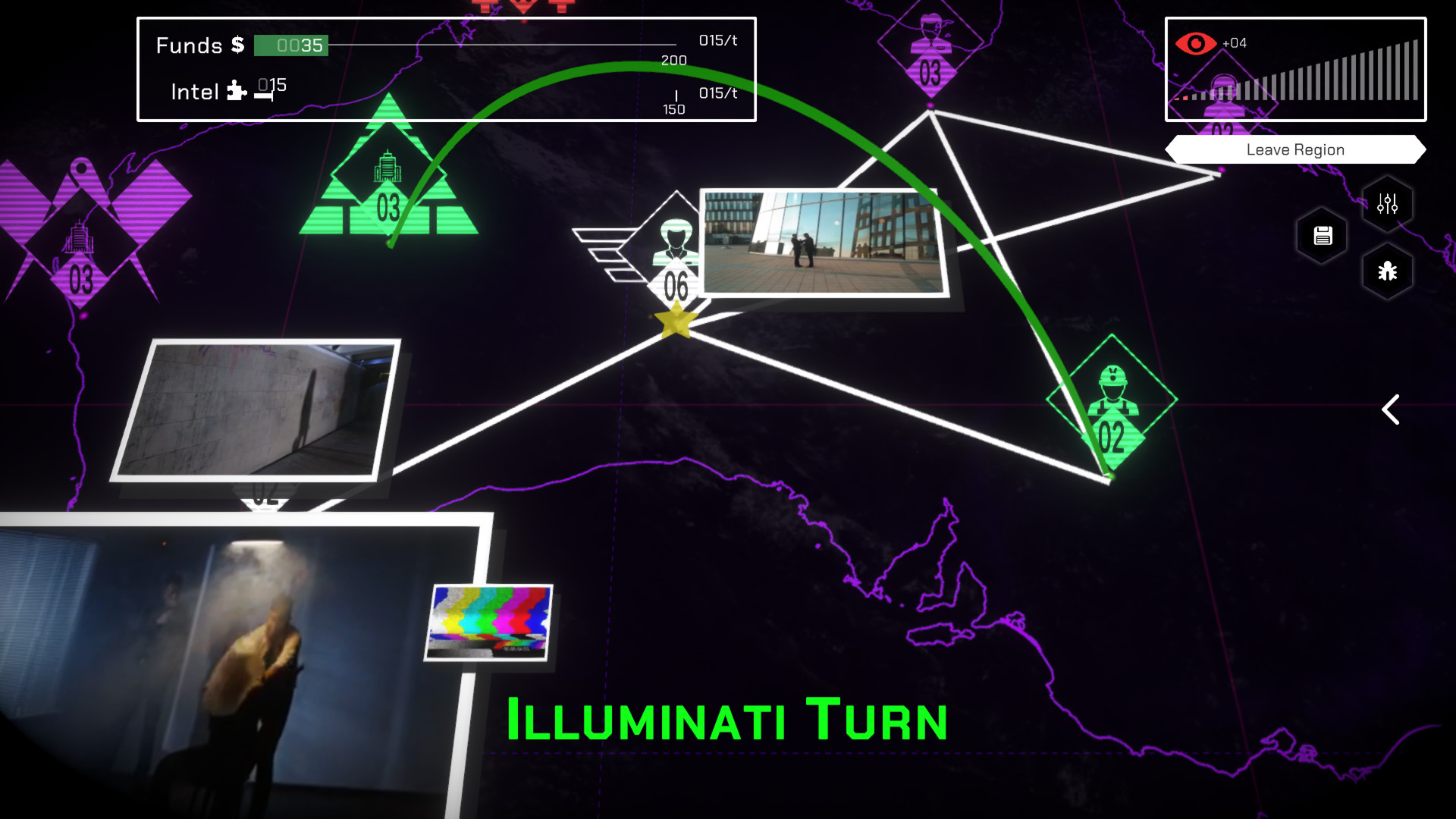 The Shadow Government Simulator screenshot 1