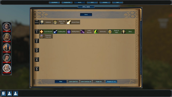 Скриншот из The Fellowship Saga