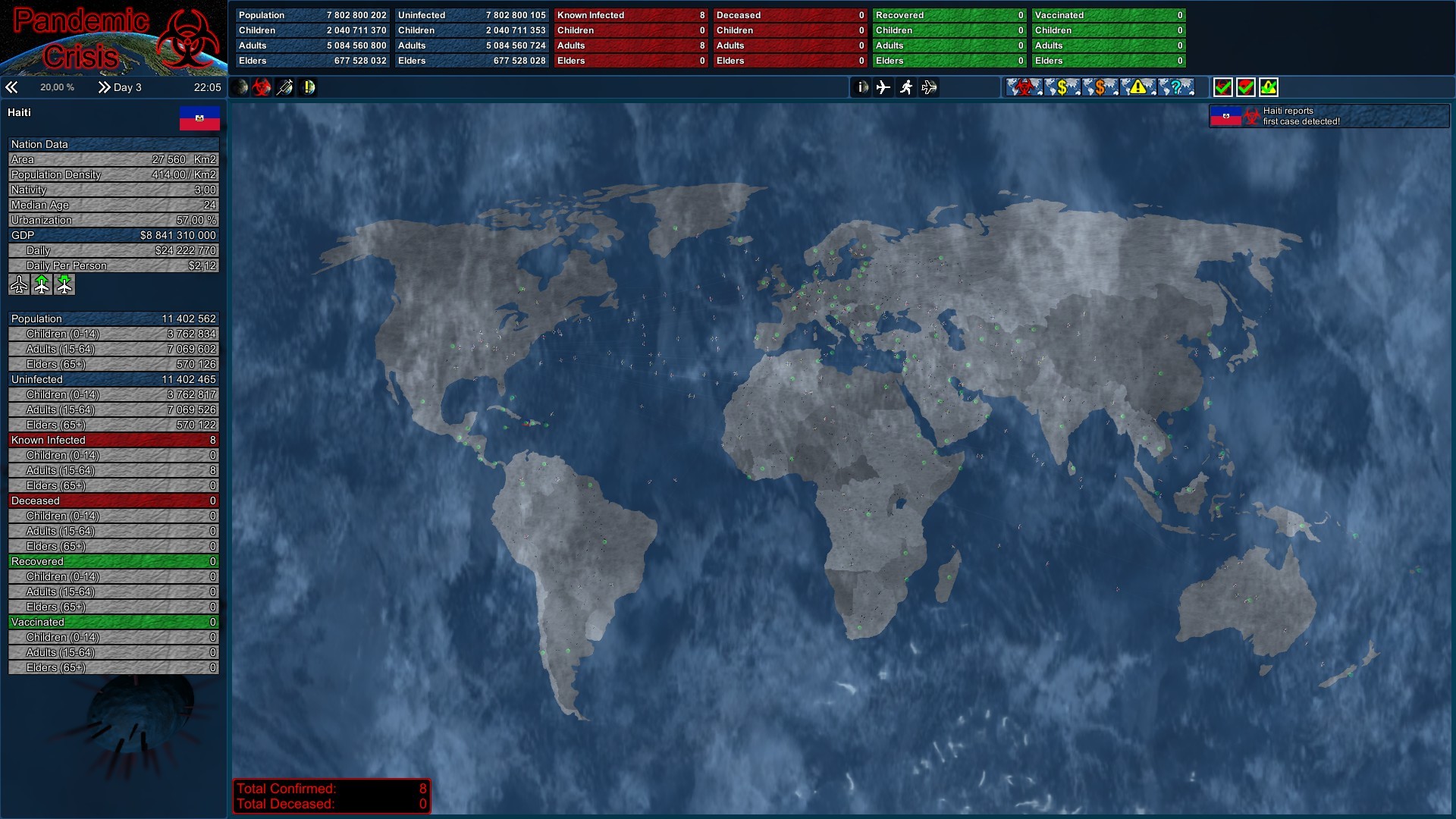 Pandemic Crisis screenshot 1