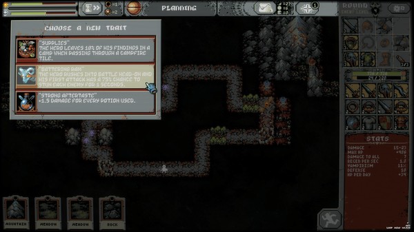 Screenshot of Loop Hero