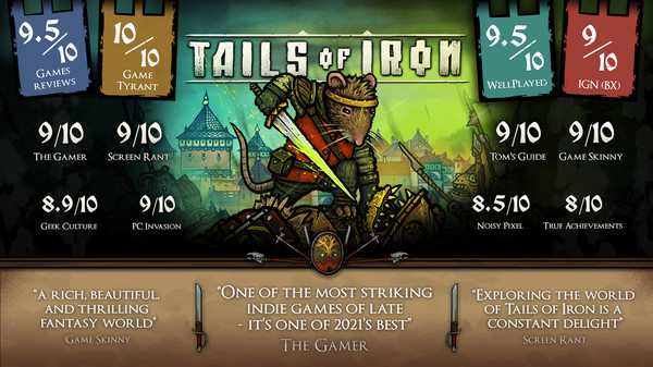 Screenshot of Tails of Iron