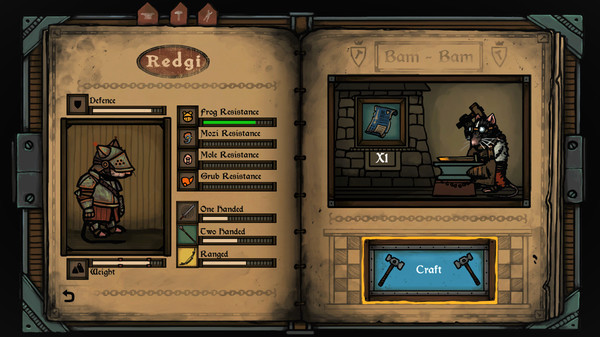 Screenshot of Tails of Iron