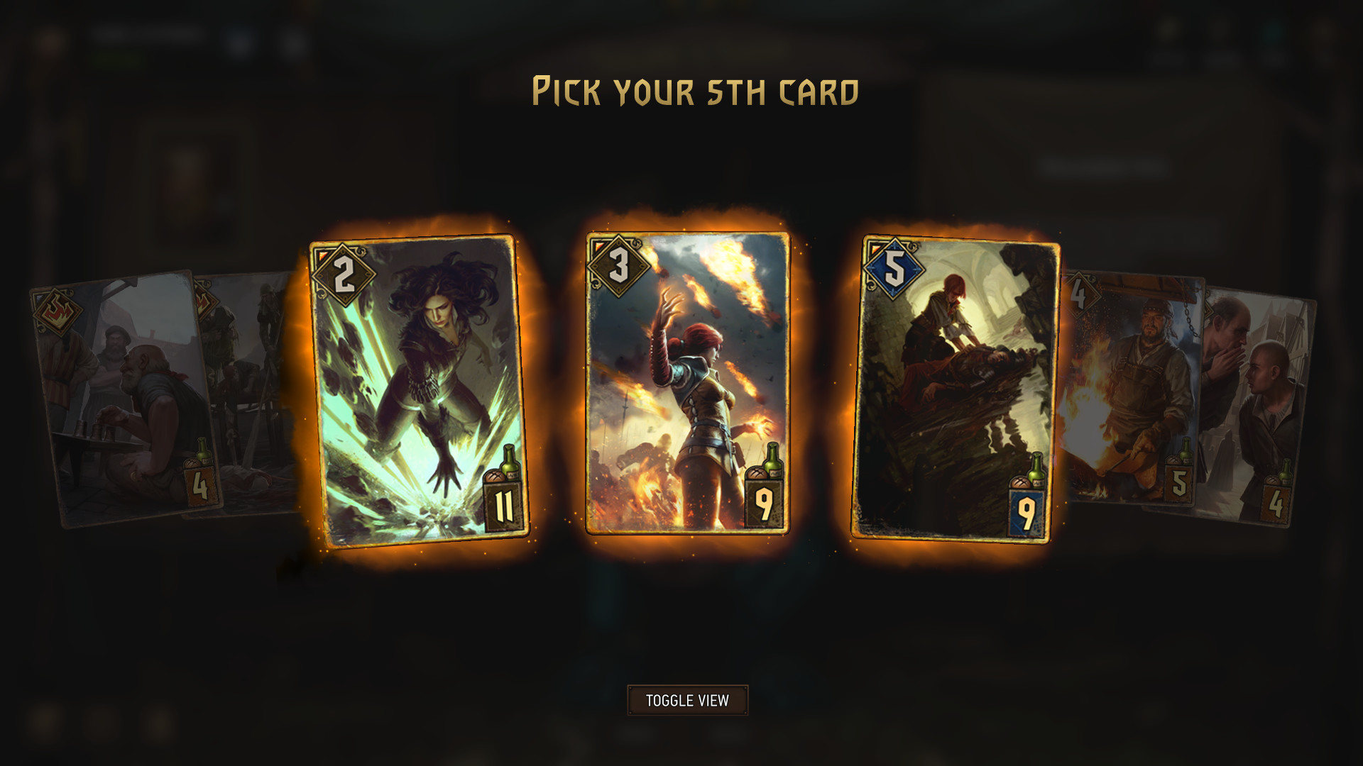 gwent online all cards