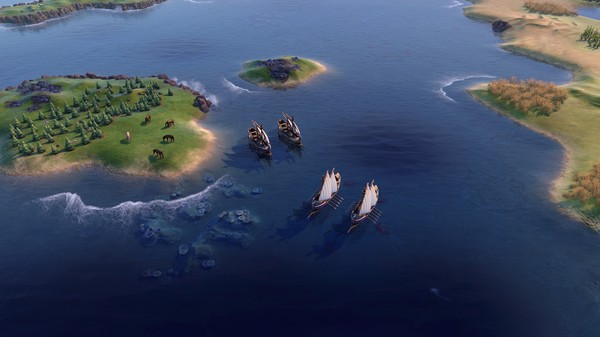 Скриншот №5 к Sid Meiers Civilization® VI Byzantium  Gaul Pack