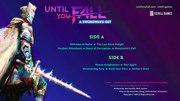 скриншот Until You Fall - A Swordwave OST 1