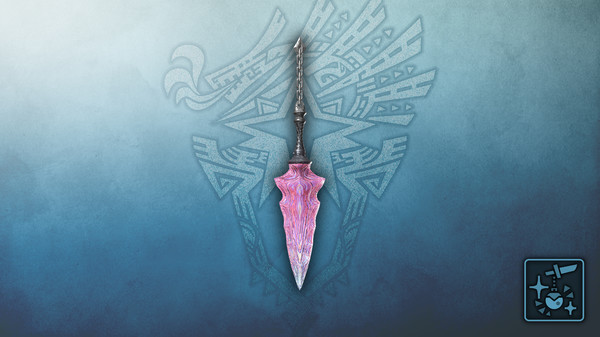 KHAiHOM.com - Monster Hunter World: Iceborne - Pendant: Ruby Crystal Knife