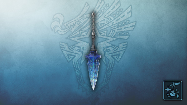 KHAiHOM.com - Monster Hunter World: Iceborne - Pendant: Azure Crystal Knife