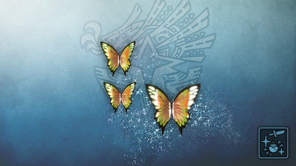 KHAiHOM.com - Monster Hunter World: Iceborne - Pendant: Phantom Jade Butterflies