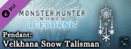 Monster Hunter World: Iceborne - Pendant: Velkhana Snow Talisman