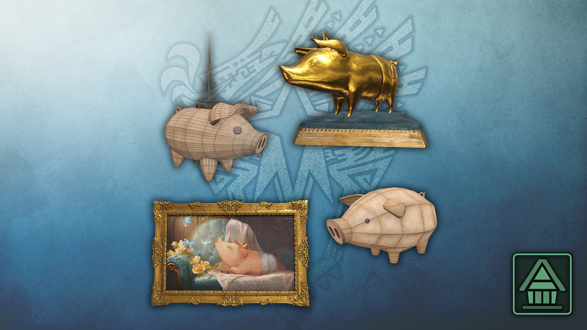 Monster Hunter World: Iceborne - MHW:I Room Decor: Poogie Set #0