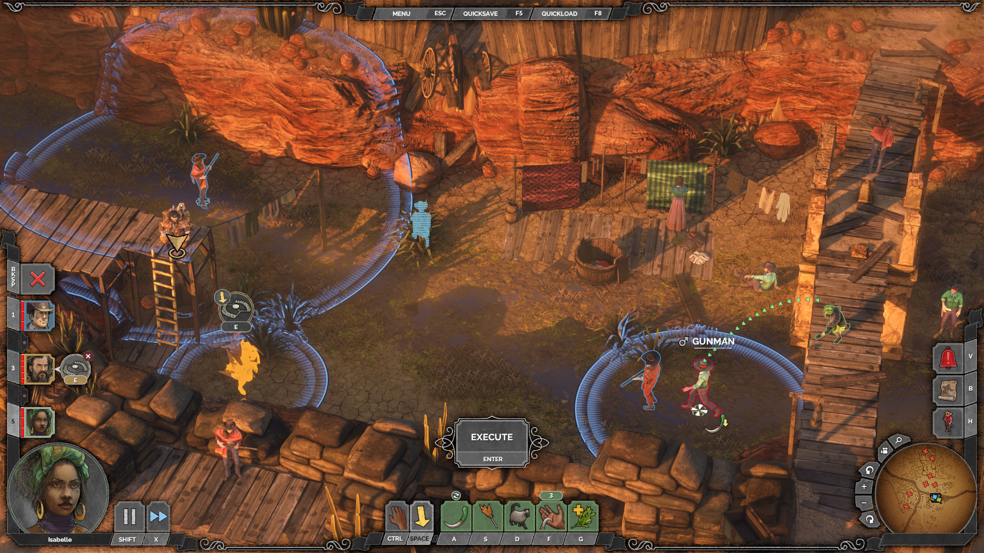 Desperados III Review - Worth more than a fistful of dollars