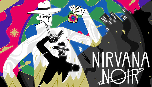 Capsule Grafik von "Nirvana Noir", das RoboStreamer für seinen Steam Broadcasting genutzt hat.