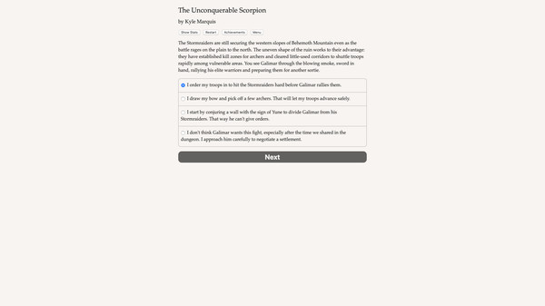 Скриншот из Pon Para and the Unconquerable Scorpion