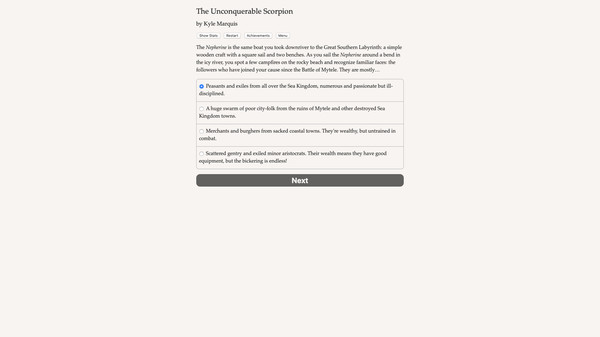 Скриншот из Pon Para and the Unconquerable Scorpion