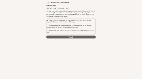 Скриншот из Pon Para and the Unconquerable Scorpion