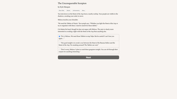 Скриншот из Pon Para and the Unconquerable Scorpion