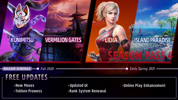 TEKKEN 7 - Season Pass 4 for steam TEKKEN 7 - Season Pass 4 for steam