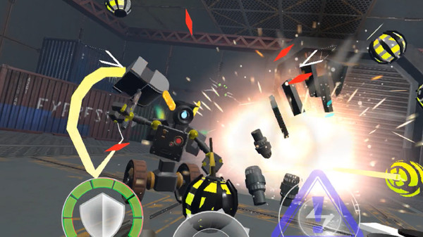 Скриншот из Break Robots VR