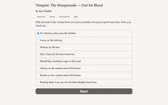 скриншот Vampire: The Masquerade — Out for Blood 4