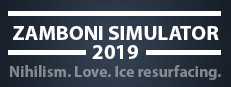 Generic Untrademarked Ice Resurfacing Vehicle & Depression Simulator 2019.