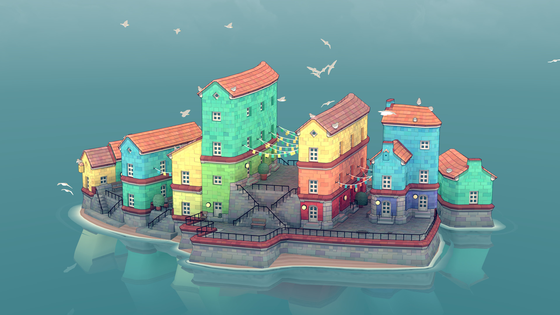 Townscaper Bilder