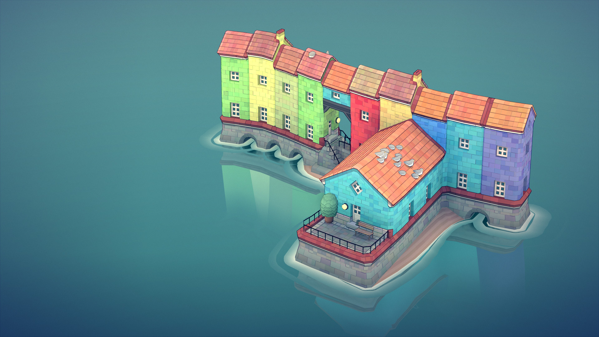 Townscaper Bilder