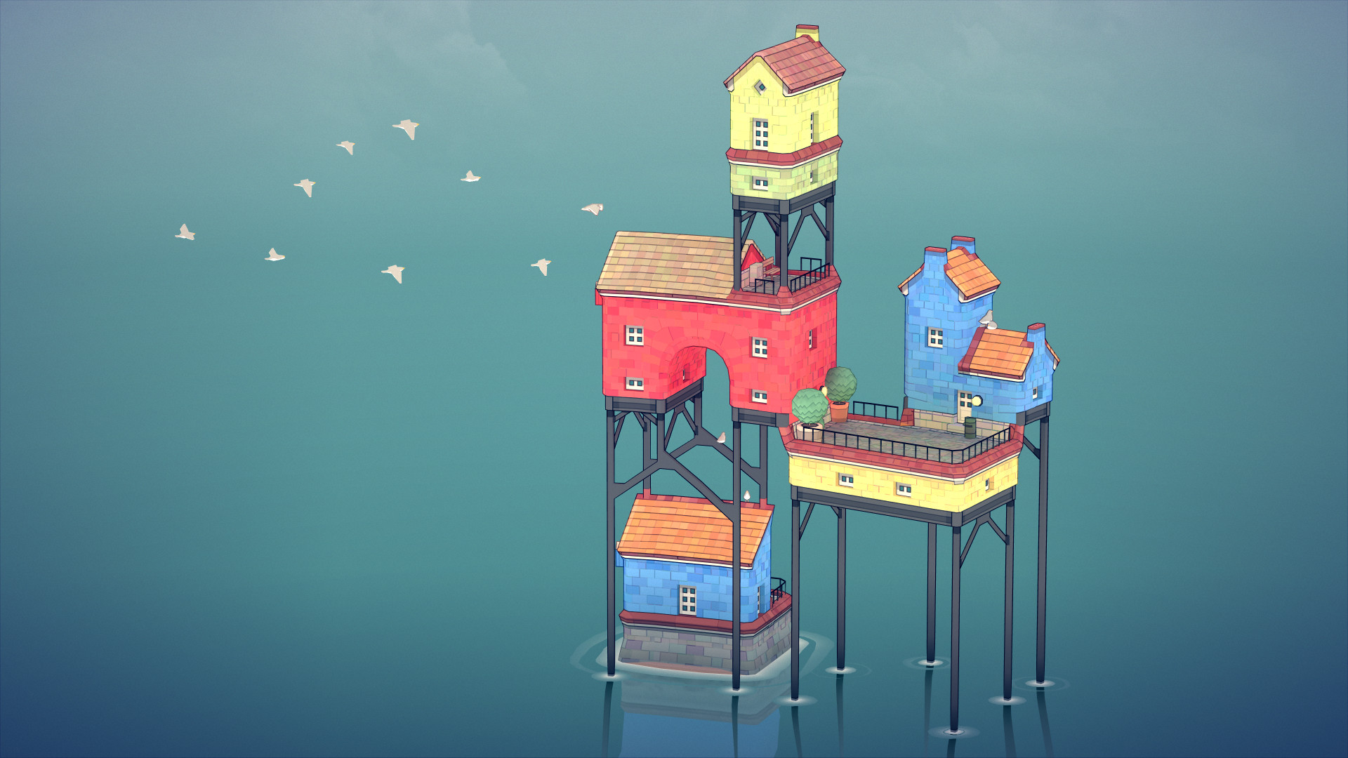 Townscaper Bilder