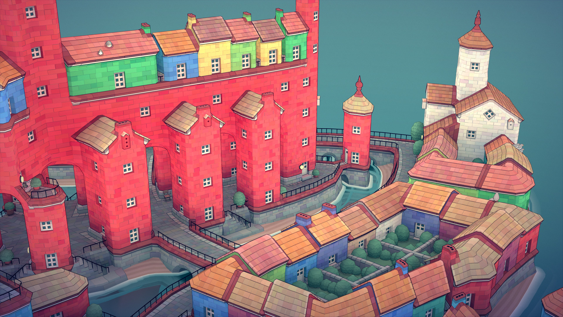 Townscaper Bilder