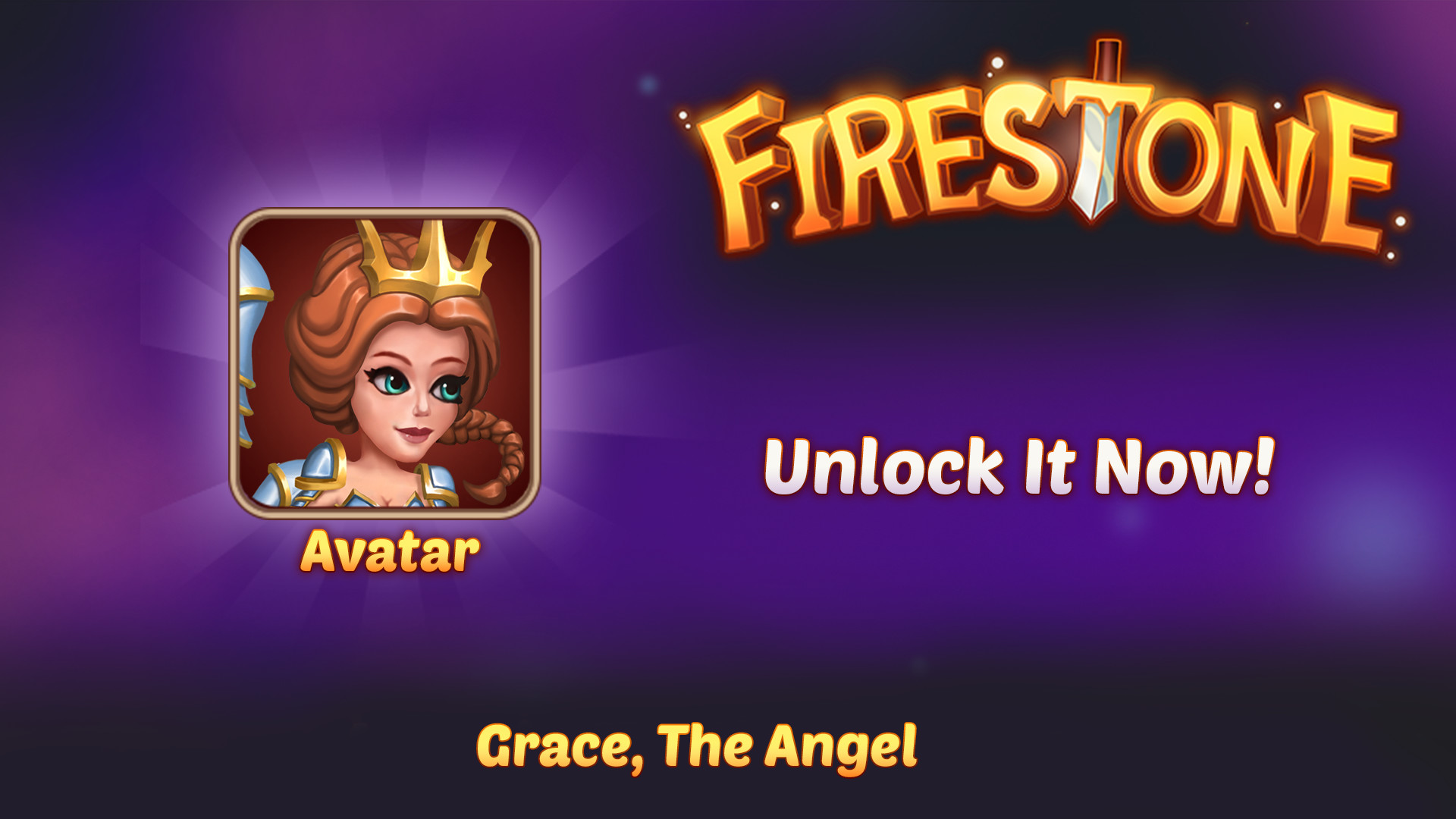 Firestone Idle RPG - Grace, The Angel - Avatar Featured Screenshot #1