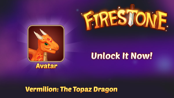 Firestone Idle RPG - Vermilion, The Topaz Dragon - Avatar