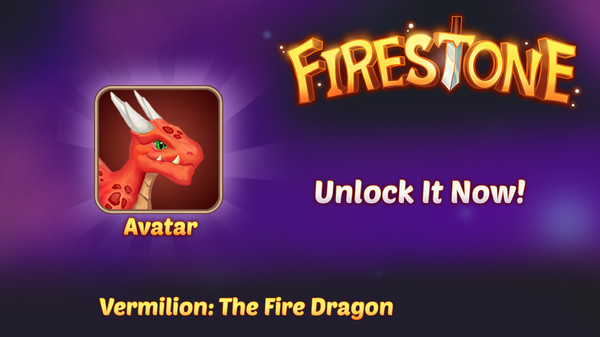 Firestone Idle RPG - Vermilion, The Fire Dragon - Avatar