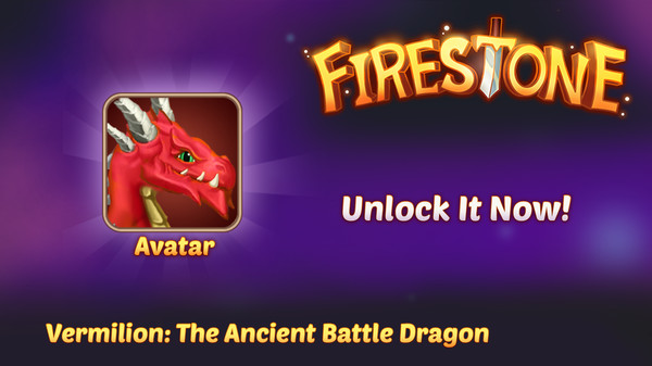 Firestone Idle RPG - Vermilion, The Ancient Battle Dragon - Avatar
