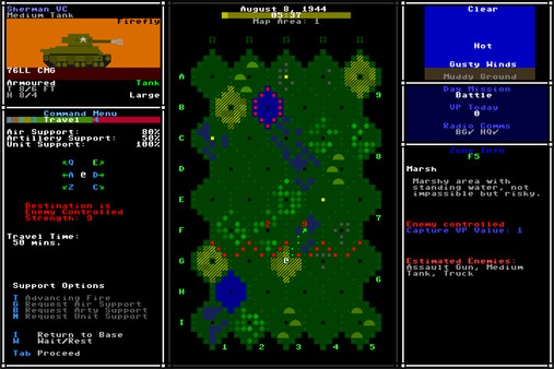 Armoured Commander II game for Linux 1