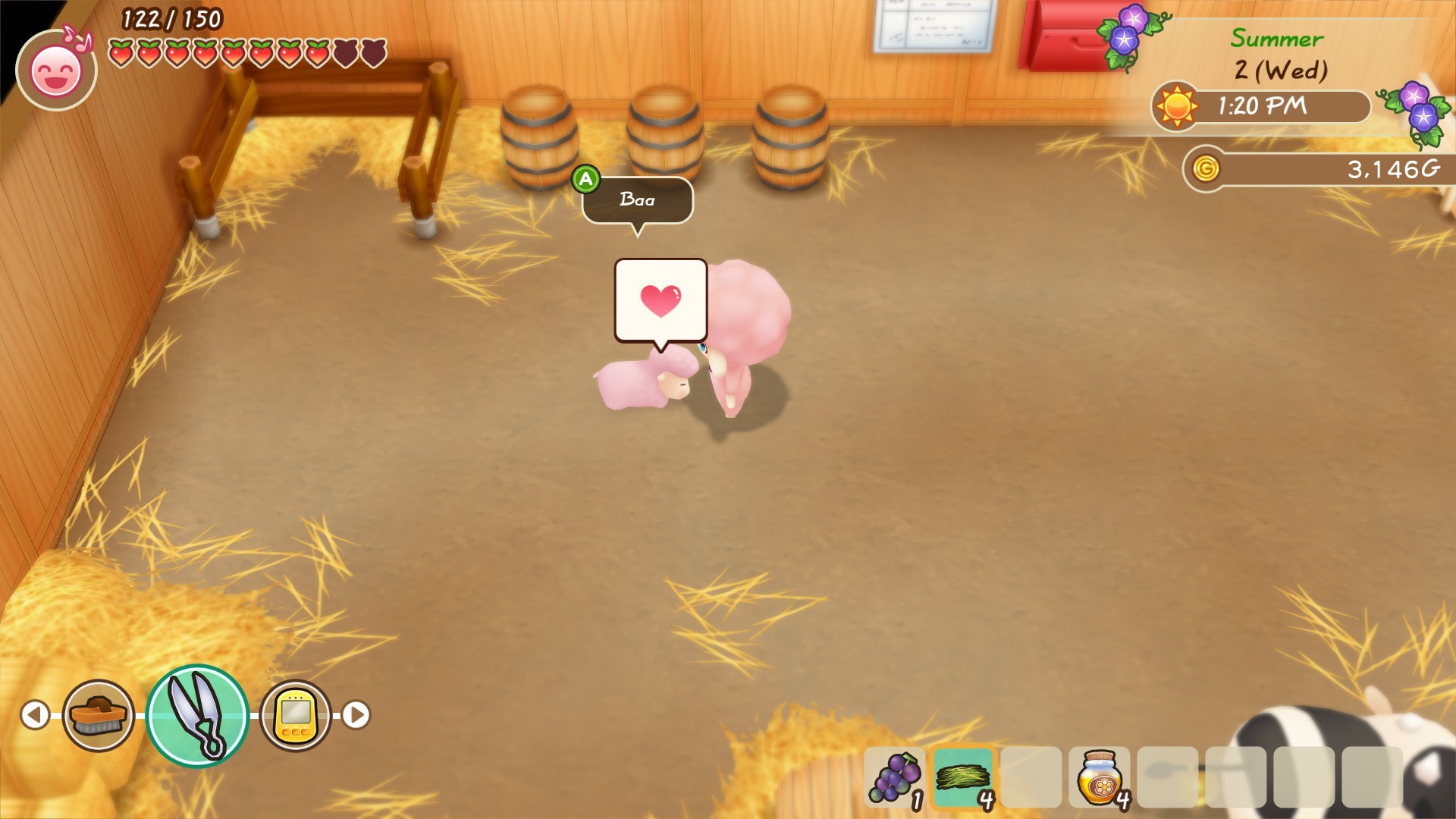 Скидка на STORY OF SEASONS. Friends of Mineral Town. Sheep Costume