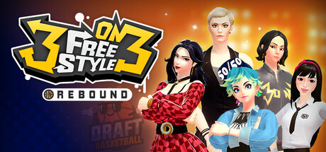 Steam header art for 3on3 FreeStyle: Rebound