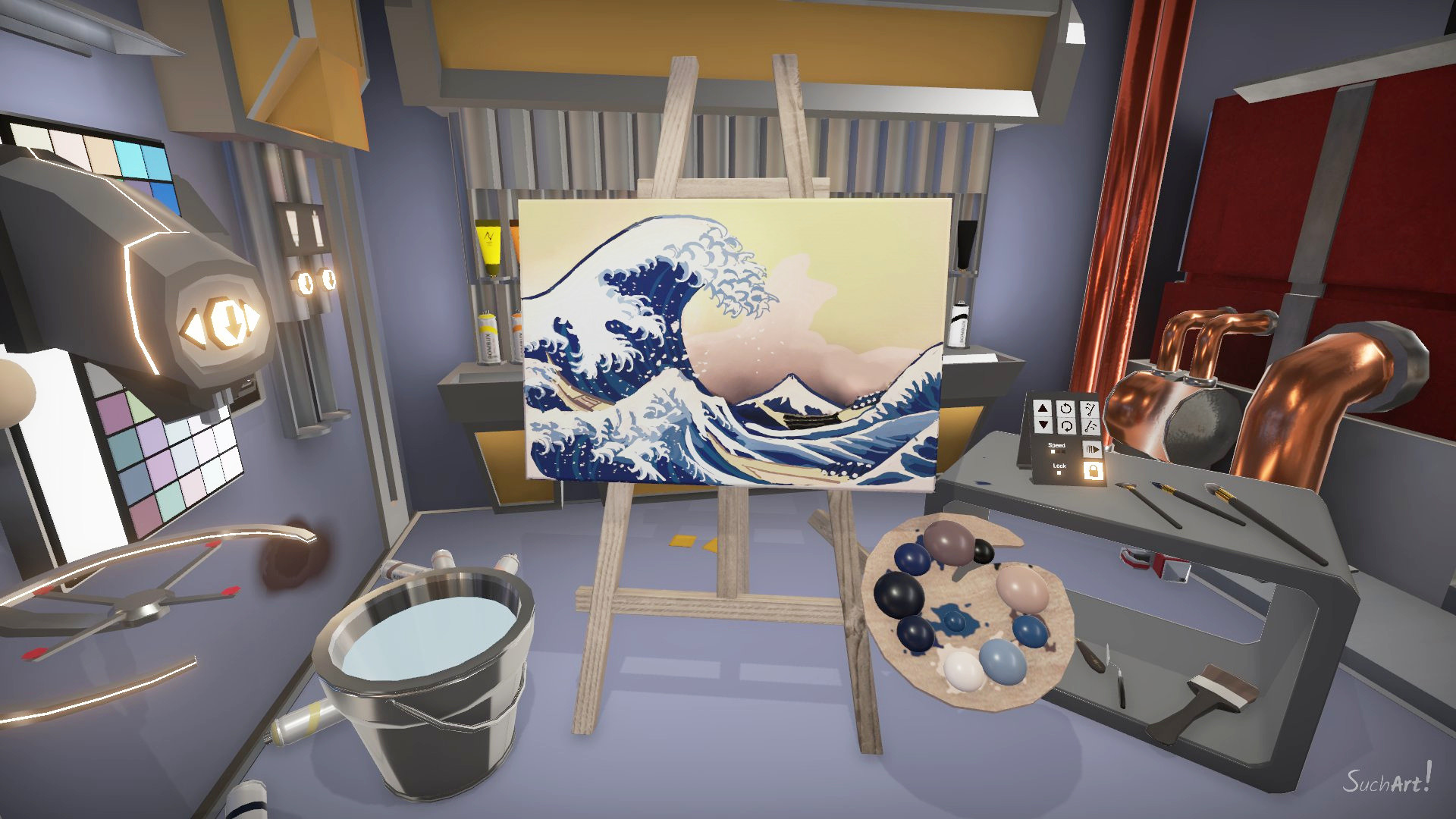 SuchArt: Genius Artist Simulator Resimleri 