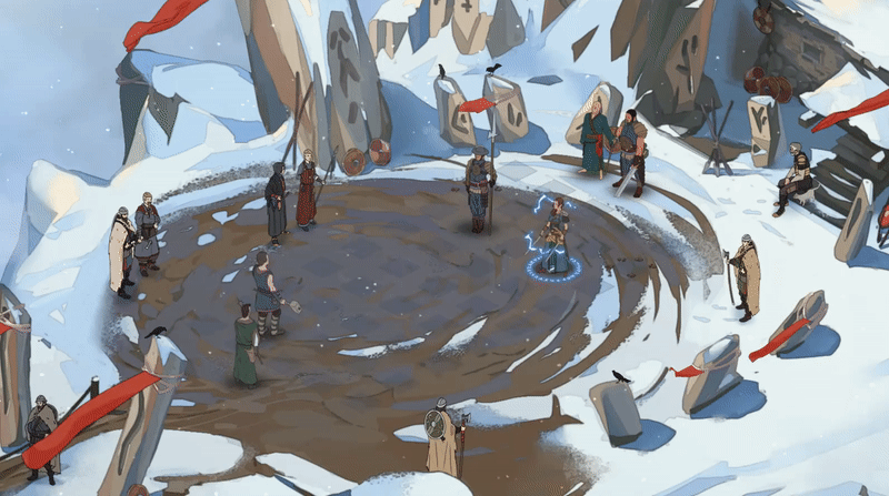 PRESENTATION - Ash of Gods : The Way 2 Rune + No UI | RPG Jeuxvidéo