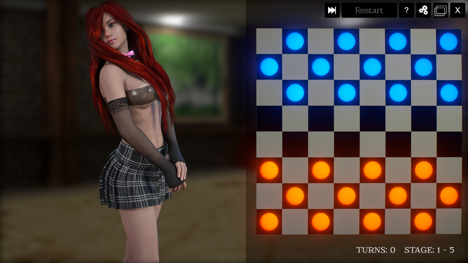 3D Hentai Checkers #5