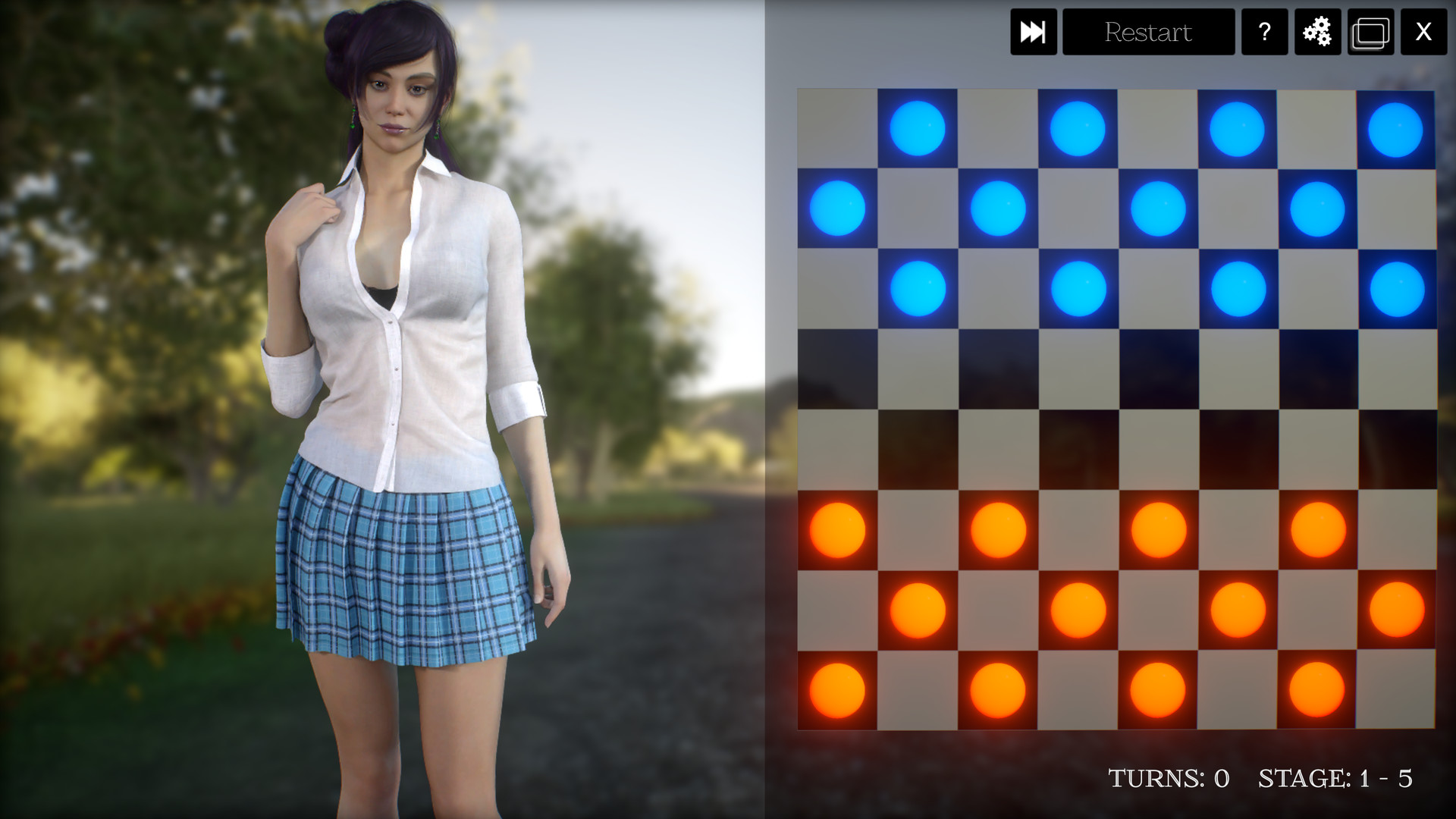 3D Hentai Checkers #6