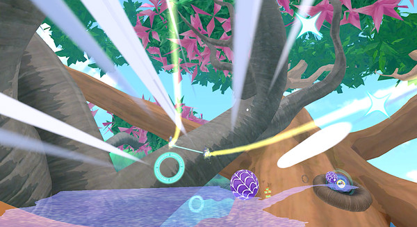 Скриншот из Little Witch Academia: VR Broom Racing
