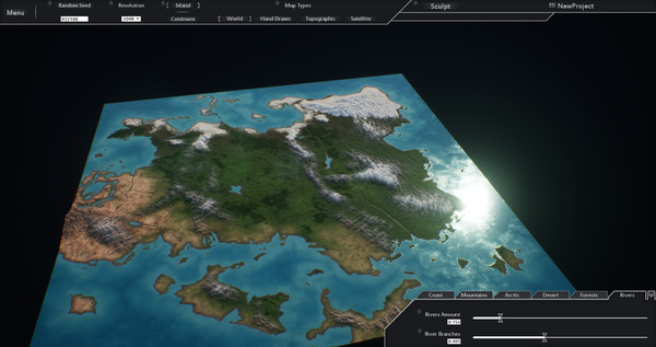 Скриншот из Atlas Engine