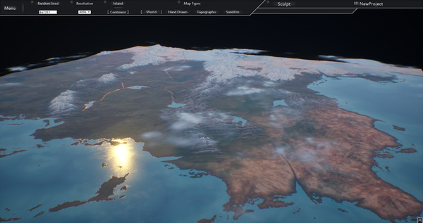 Atlas Engine game for Linux 1