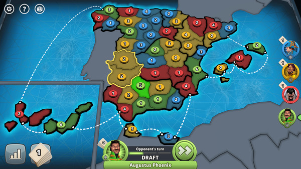 скриншот RISK: Global Domination - Countries & Continents Map Pack 4