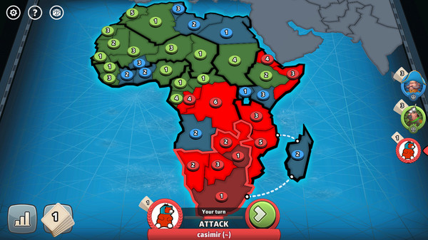 скриншот RISK: Global Domination - Countries & Continents Map Pack 3