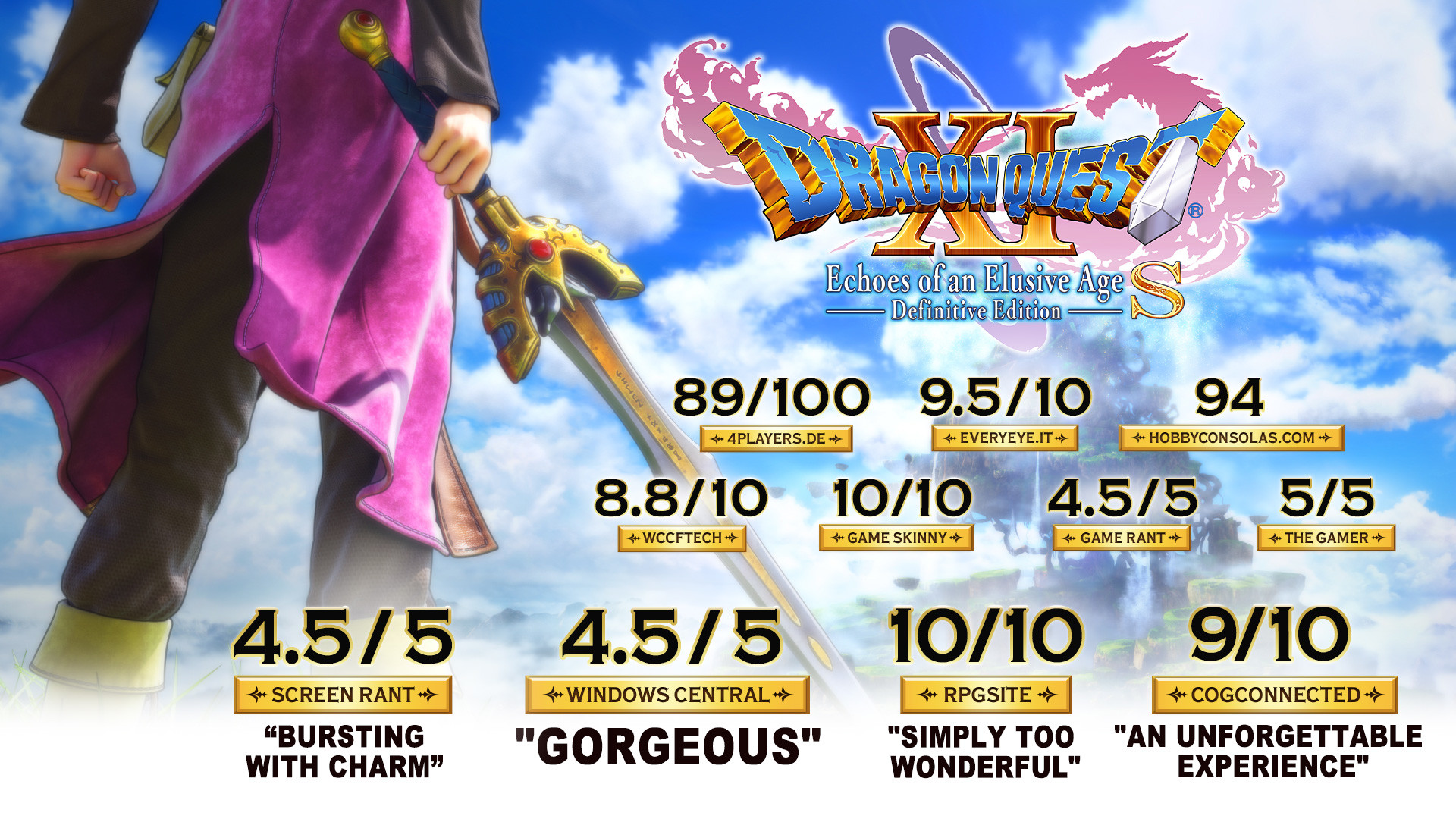 Save 40% on DRAGON QUEST® XI S: Echoes of an Elusive Age™ - Definitive  Edition on Steam