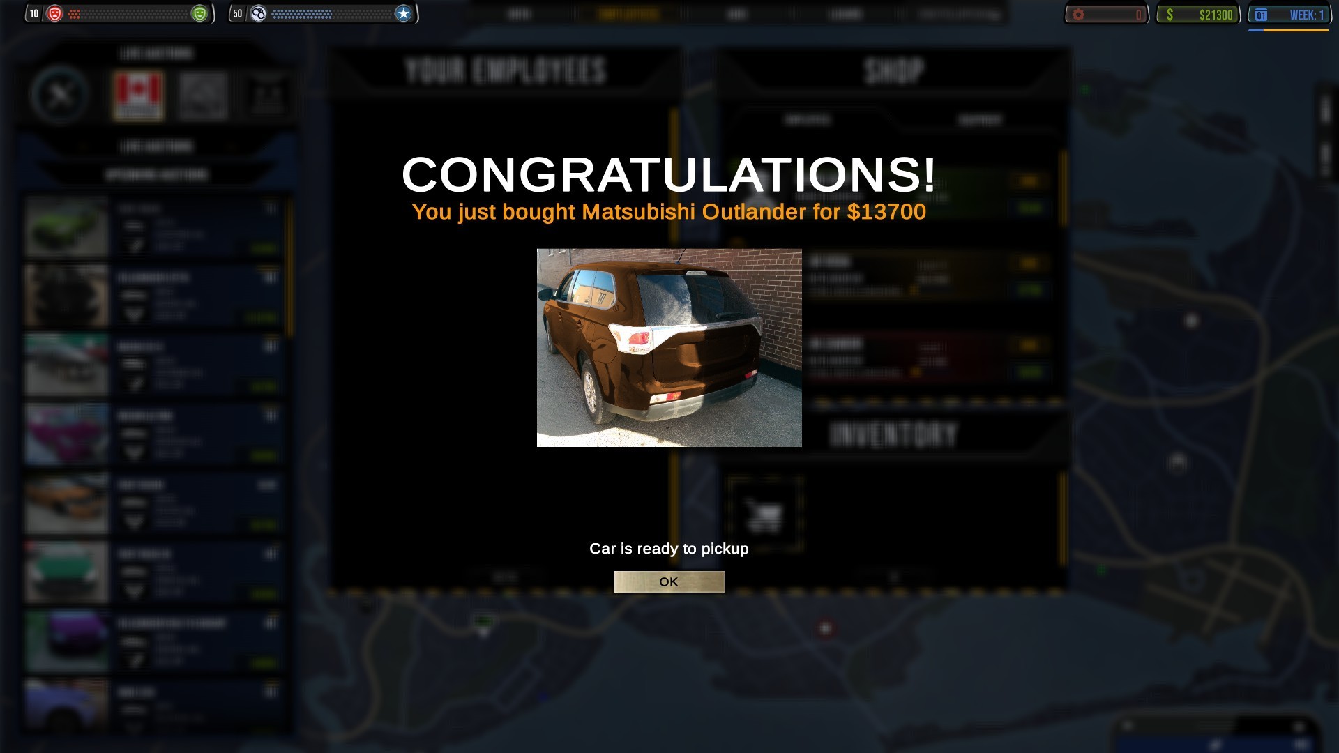Car Trader Simulator Demo Featured Screenshot #1