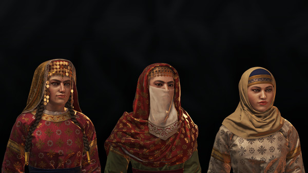 скриншот Crusader Kings III: Fashion of the Abbasid Court 2