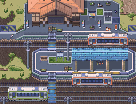 скриншот RPG Maker VX Ace - Train Station Asset Pack 0
