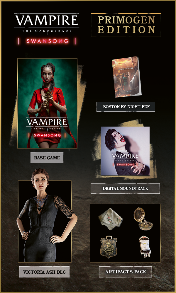 Gaming Monitors for Vampire the Masquerade: Swansong